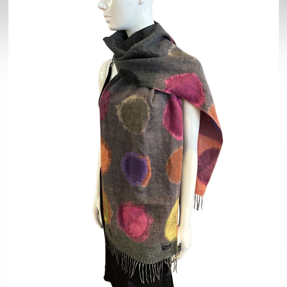 FRAAS Watercolur Dot Cashmink Scarf